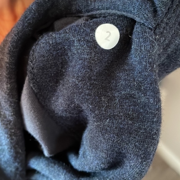 Lululemon Savasana Jacket/Wrap, Navy blue, Size 2 - Picture 8 of 12